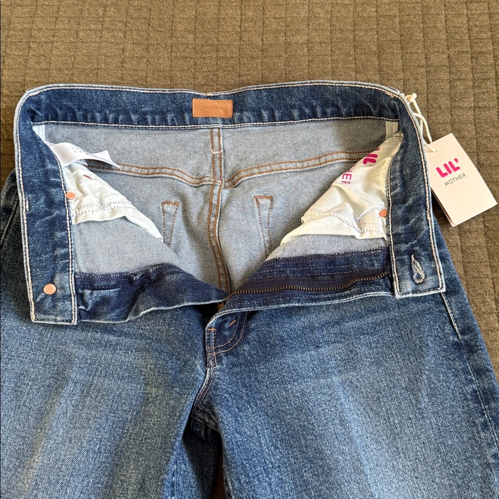 nwt mother lil bookie sneak high waist bootcut - Picture 4 of 11